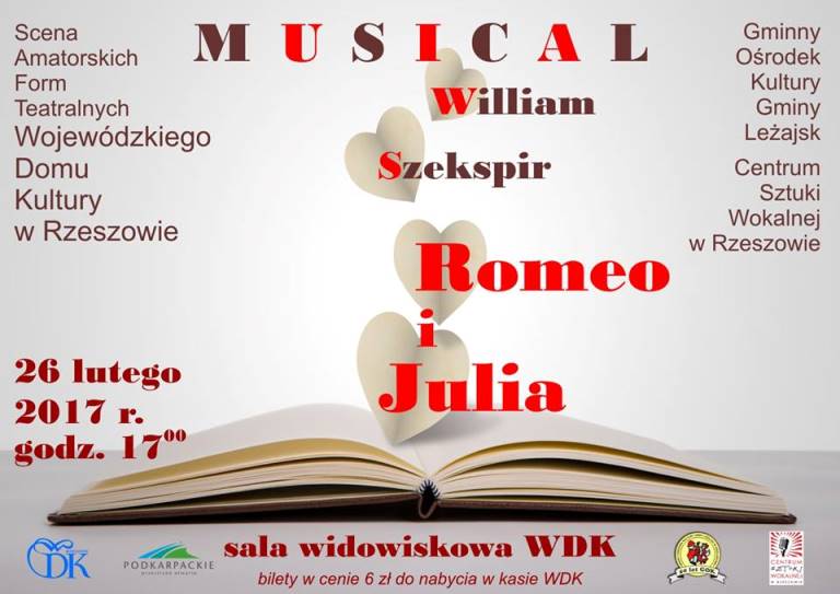 Musical Romeo i Julia WDK Rzeszow