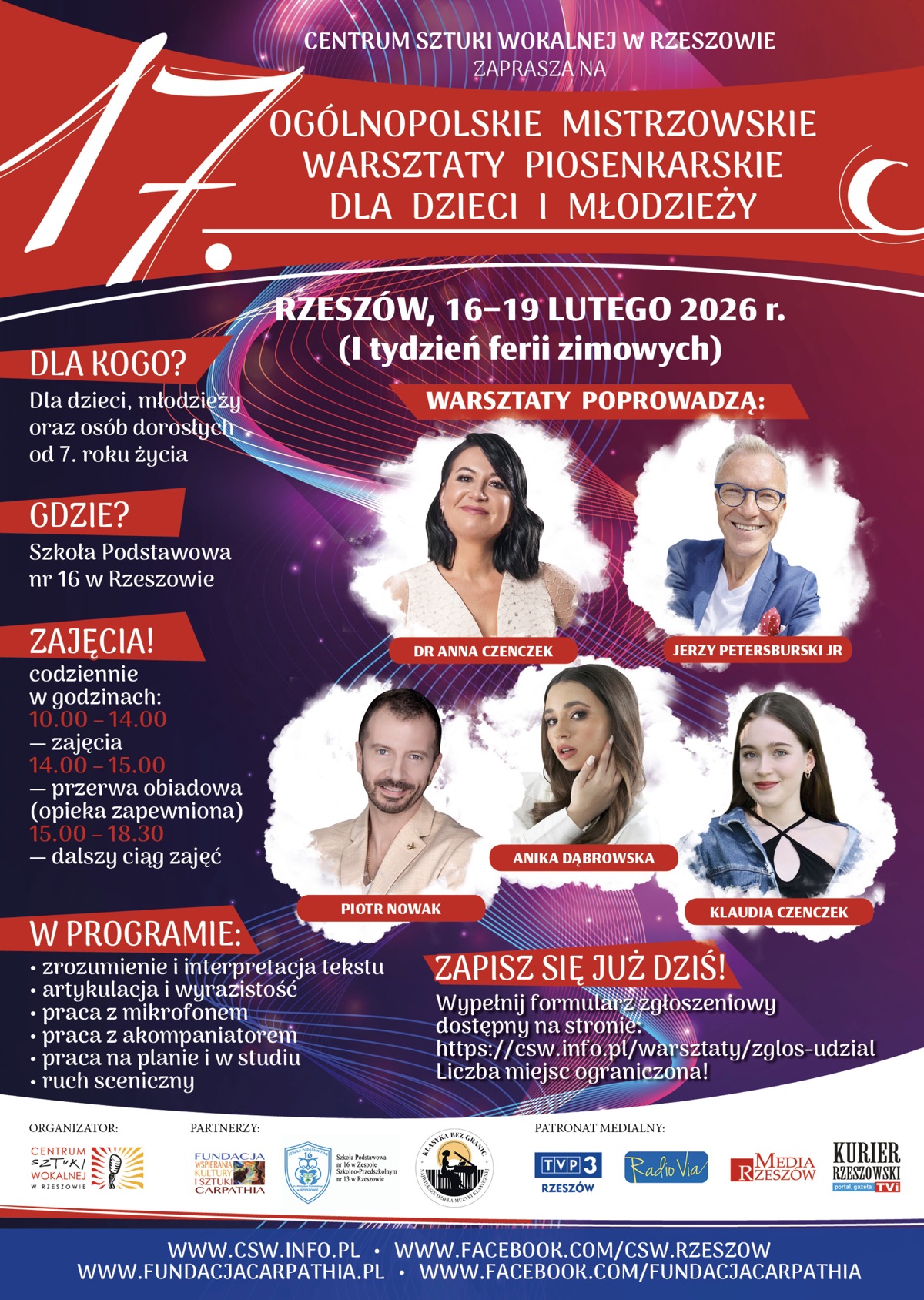 PLAKAT WARSZTATY MEDIA 2