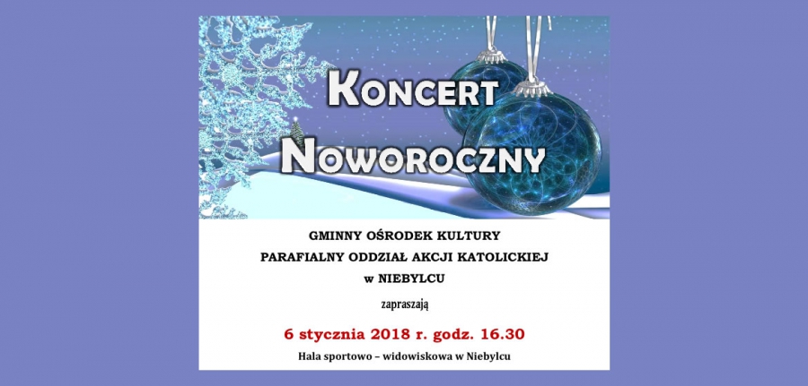 Koncert noworoczny w Niebylcu