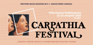 XVI EDYCJA „RZESZÓW CARPATHIA FESTIVAL” 2020
